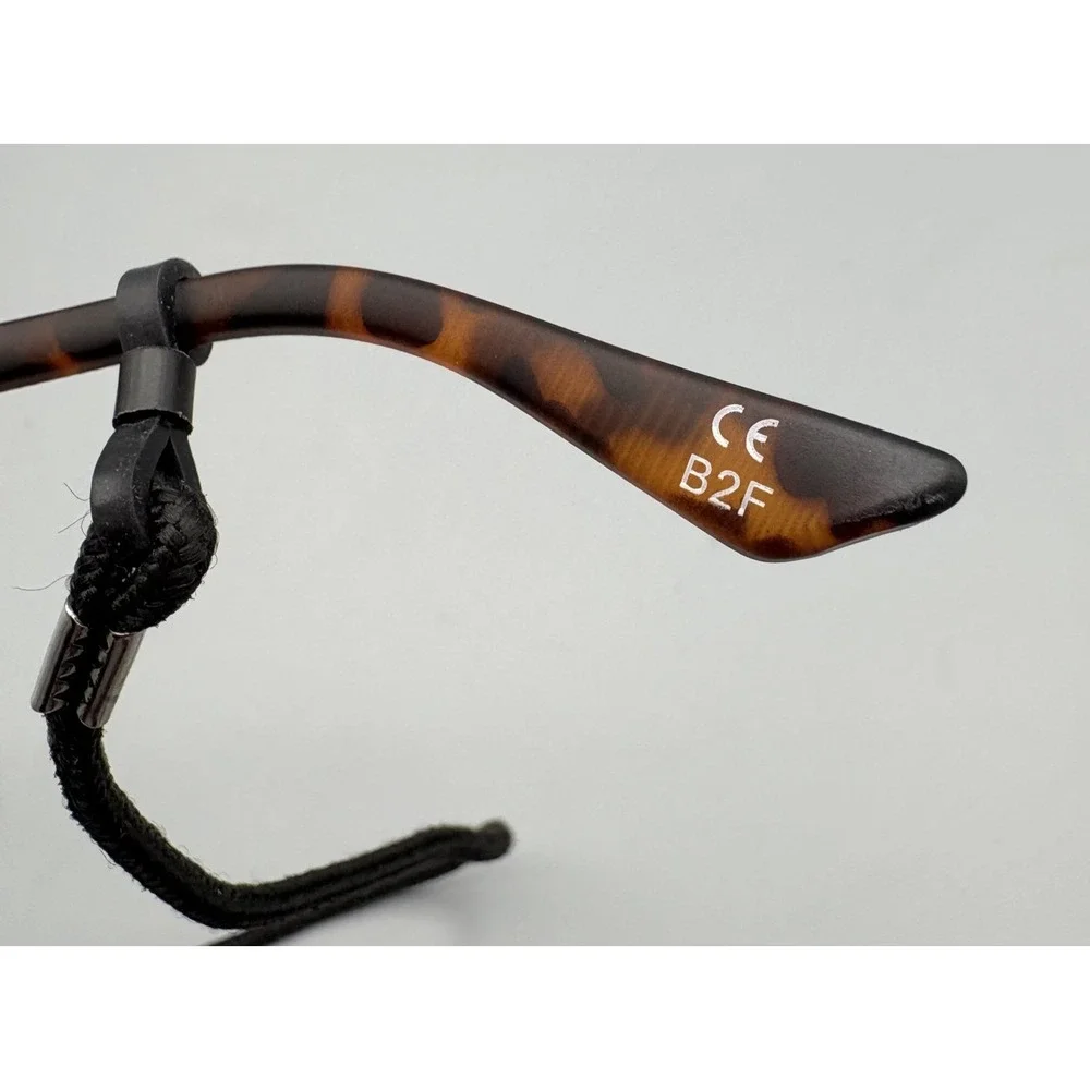 Shady Rays‎ Sunglasses Aviator Crossover AC-3 Brown Tortoise Polarized w/Case